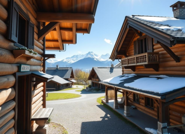 Mountain Chalet in Switzerland